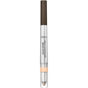 L'Oreal Paris High Contour Brow Pencil & Highlighter Duo 109 Ebony, 1 шт., L'Oreal