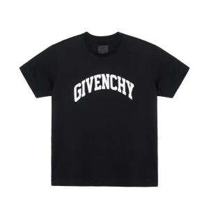 Футболка мужская колледжа черная Givenchy, черный