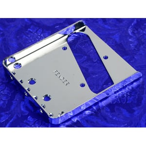 Тонкая хромированная пластина моста Fender '60s Style Tele Thinline, 0053675000 Fender Telecaster Bridge Plate 005-3675-000