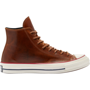 Кроссовки Converse Chuck 70 High Color Leather - Clove Brown, коричневый