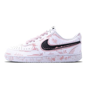 Кроссовки Nike Court Vision 1 Skateboarding Shoes Men Low-top Pink, белый