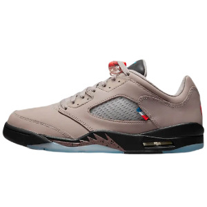 Кроссовки Nike Air Jordan 5 Retro Low PSG, коричневый/черный