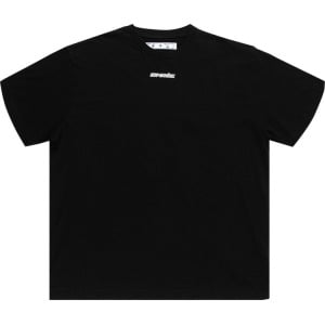 Футболка Off-White Marker Short-Sleeve Over Tee 'Black/Blue', черный