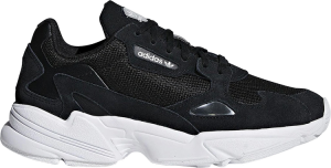 Adidas falcon core black sales