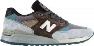 New Balance 998 Made in USA Brown Teal