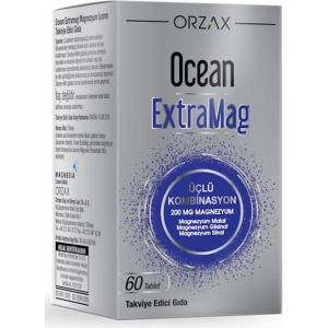 Пищевая добавка Ocean Orzax Extramag, 60 таблеток
