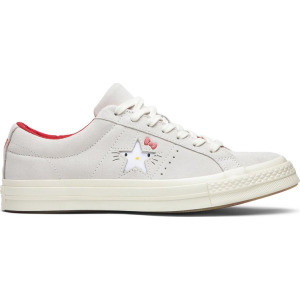 Кроссовки Converse Hello Kitty x One Star Suede Low Top White, белый