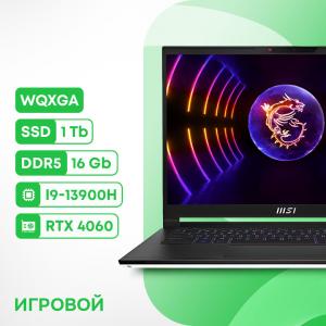 Игровой ноутбук MSI Stealth 14 Studio, 14", 16Гб/1Тб, i9-13900H, RTX ...