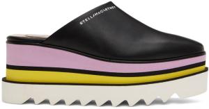 Черные лоферы на платформе Sneak-Elyse Stella McCartney