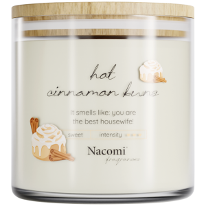 Nacomi Hot Cinnamon Buns ароматическая свеча, 450 г