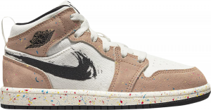 Air jordan 1 mid paint splatter clearance