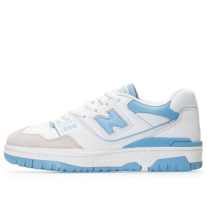 Кроссовки New Balance 550 'White Blue Haze Rain Cloud', синий