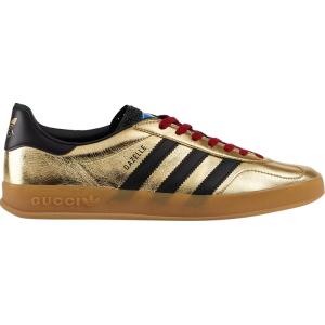 Лимитированные кроссовки Adidas Adidas x Gucci Gazelle 'Metallic Gold', золотой