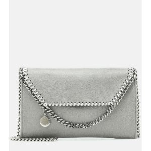 Мини-сумка через плечо Falabella Stella McCartney, серый