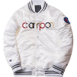 Куртка Kith x Champion Baseball Jacket 'White', белый