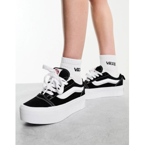 Кеды Vans Knu Stacked Platform, черный/белый