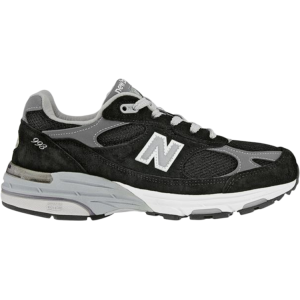 Лимитированные кроссовки New Balance Wmns 993 Made In USA 'Black Grey', черный