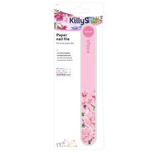 KillyS Прямая пилка Floralove розовая 180/240