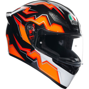 Шлем AGV K-1 S Kripton, черный/оранжевый
