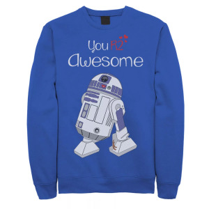 Мужской свитшот Star Wars R2-D2 "You R2 Awesome"