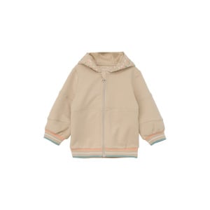 Худи s.Oliver Zip-Up Hoodie, бежевый