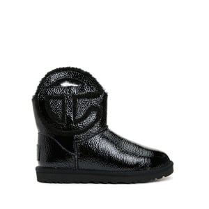 Миниатюрные женские кожаные ботинки с логотипом X telfar Ugg, черный