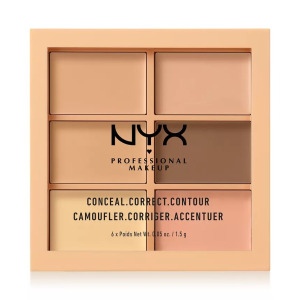 Палитра Conceal Correct Contour Light Nyx Professional Makeup, цвет Light