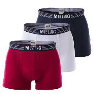 Боксеры Mustang Boxershort 3 шт, синий