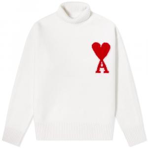 Джемпер AMI ADC Large Funnel Knit Sweater