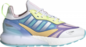 Adidas zx 2k boost kids shop purple