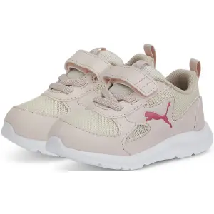 Кроссовки PUMA "FUN RACER AC INF", с застежкой-липучкой для малышей, цвет Pristine-Sunset Pink