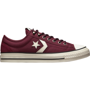 Кроссовки Converse Star Player 76 Retro Hike Low Deep Bordeaux, красный