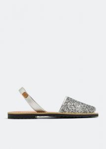 Сандалии CASTELL Madona sandals, серебряный