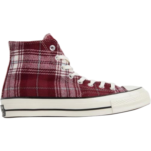 Кроссовки Converse Chuck Taylor All Star 70 Hi Plaid Pack, красный