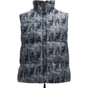 Жилет Burberry Parkfield EKD Down Vest 'Monochrome', серебряный