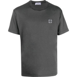 Футболка Stone Island T-Shirt 'Charcoal', серый