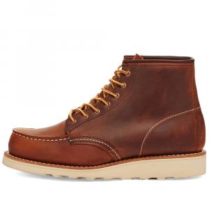 Womens red shop wing moc boots