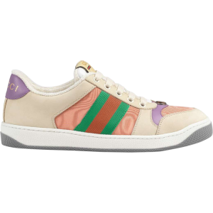 Кроссовки Gucci Wmns Screener Pink Green Orange, розовый