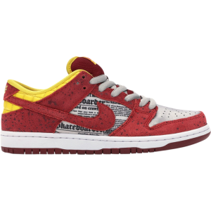 Лимитированные кроссовки Nike Dunk Low Premium SB QS 'Crawfish' Special Box, красный