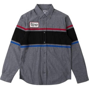 Лонгслив Billionaire Boys Club Service Bay Long Sleeve Woven 'Charcoal', серый