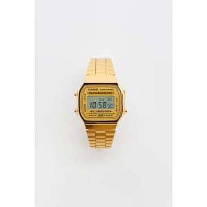 Цифровые часы Casio золотистого цвета Pull&Bear, золотой