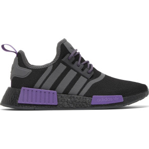 Кроссовки Adidas NMD_R1 'Black Active Purple', черный