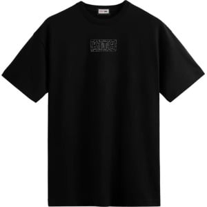 Футболка Kith For Spider-Man Web Logo Tee 'Black', черный