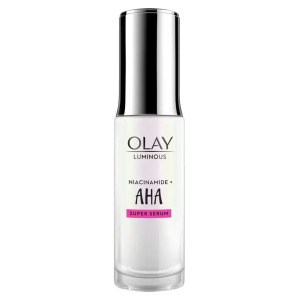 Olay Сияющая ниацинамид + супер-сыворотка AHA 30 мл,  White