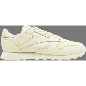 Кроссовки wmns classic leather 'pastels' Reebok, желтый