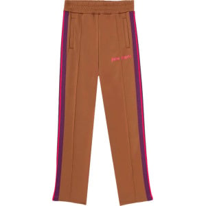 Брюки Palm Angels College Slim Track Trousers 'Brown Magenta', коричневый