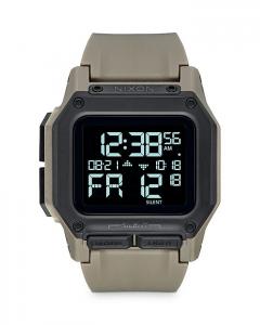 Зеленые часы Regulus, 44 мм x 46 мм Nixon