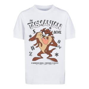 Футболка F4NT4STIC Looney Tunes Taz Vintage Tasmanian Devil Cartoon, белый