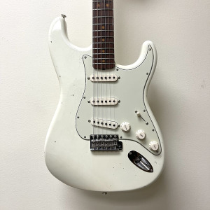 Электрогитара Fender LTD 64 Strat Journeyman Closet Classic 2022 - Aged Olympic White