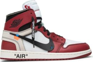 Air jordan 1 retro high off white white store